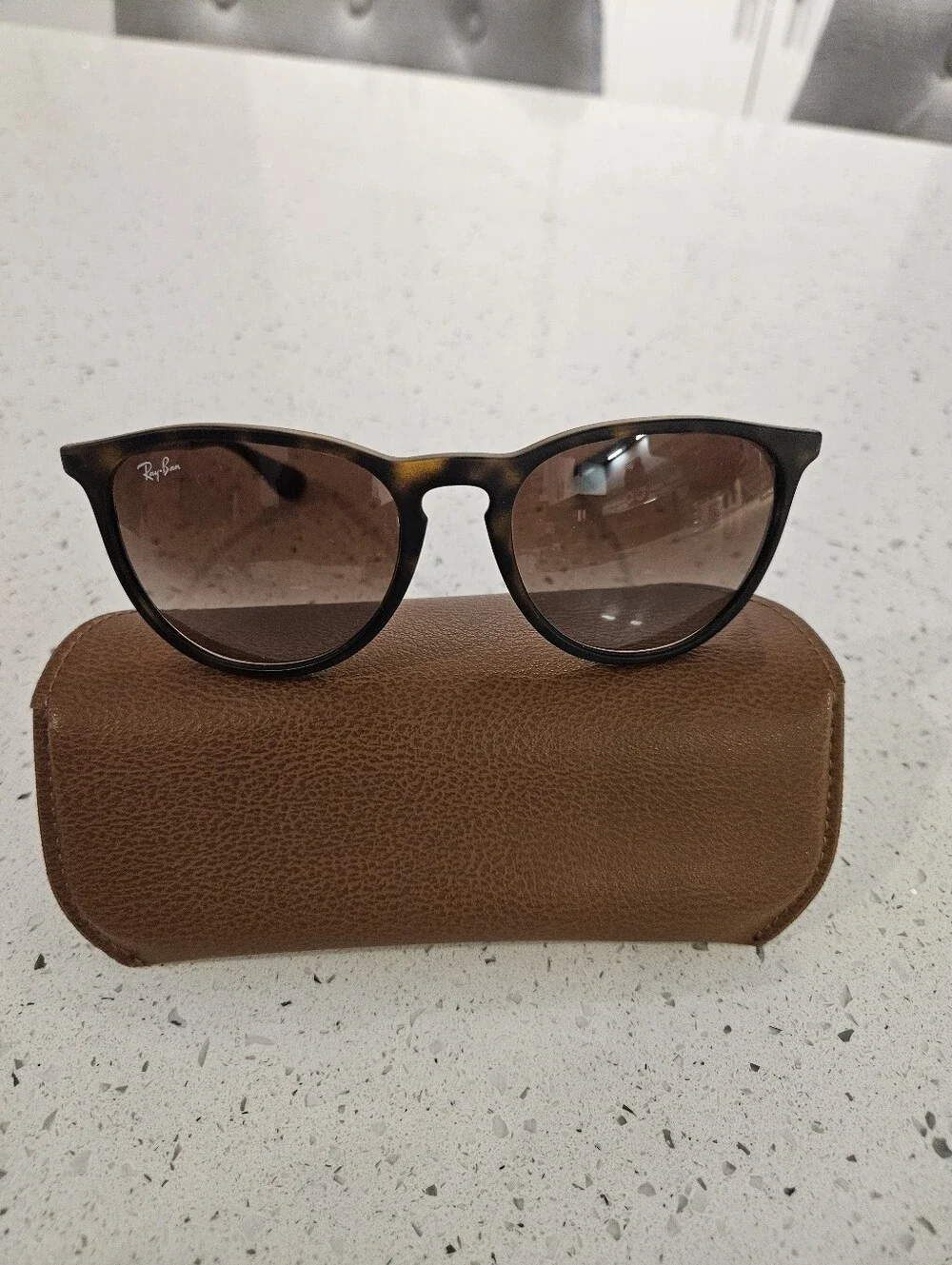 Ray-Ban Erika Classic Womens Sunglasses with Brown Gradient Lenses
